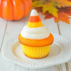 Candy Corn Cupcakes