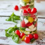 Caprese Salad in a Jar