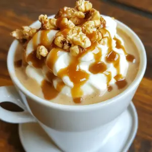 Caramel Corn Hot Chocolate