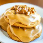 Caramel Frosted Brown Sugar Cookies