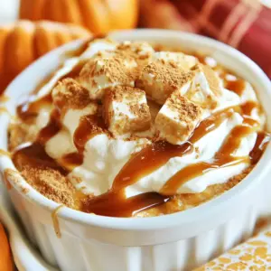 Caramel Pumpkin Cheesecake Dip