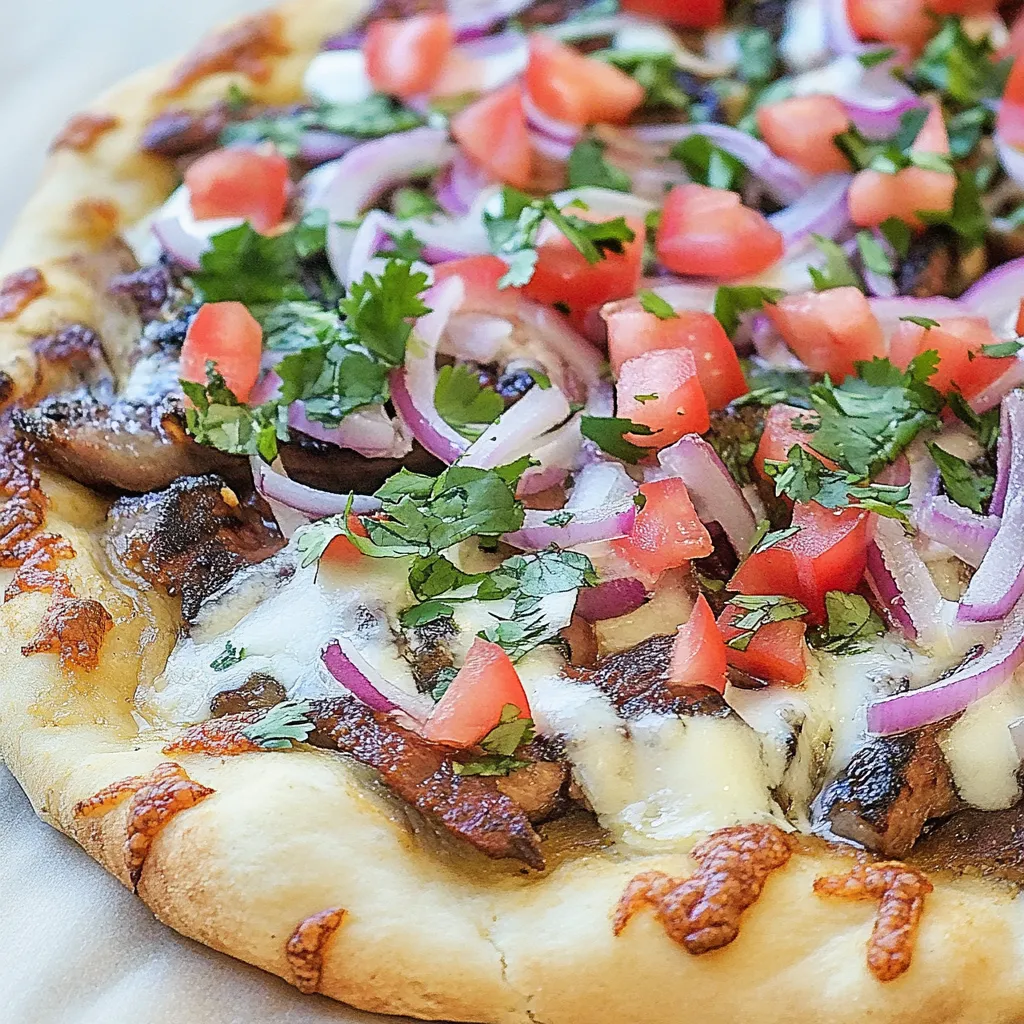 Carne Asada Pizza