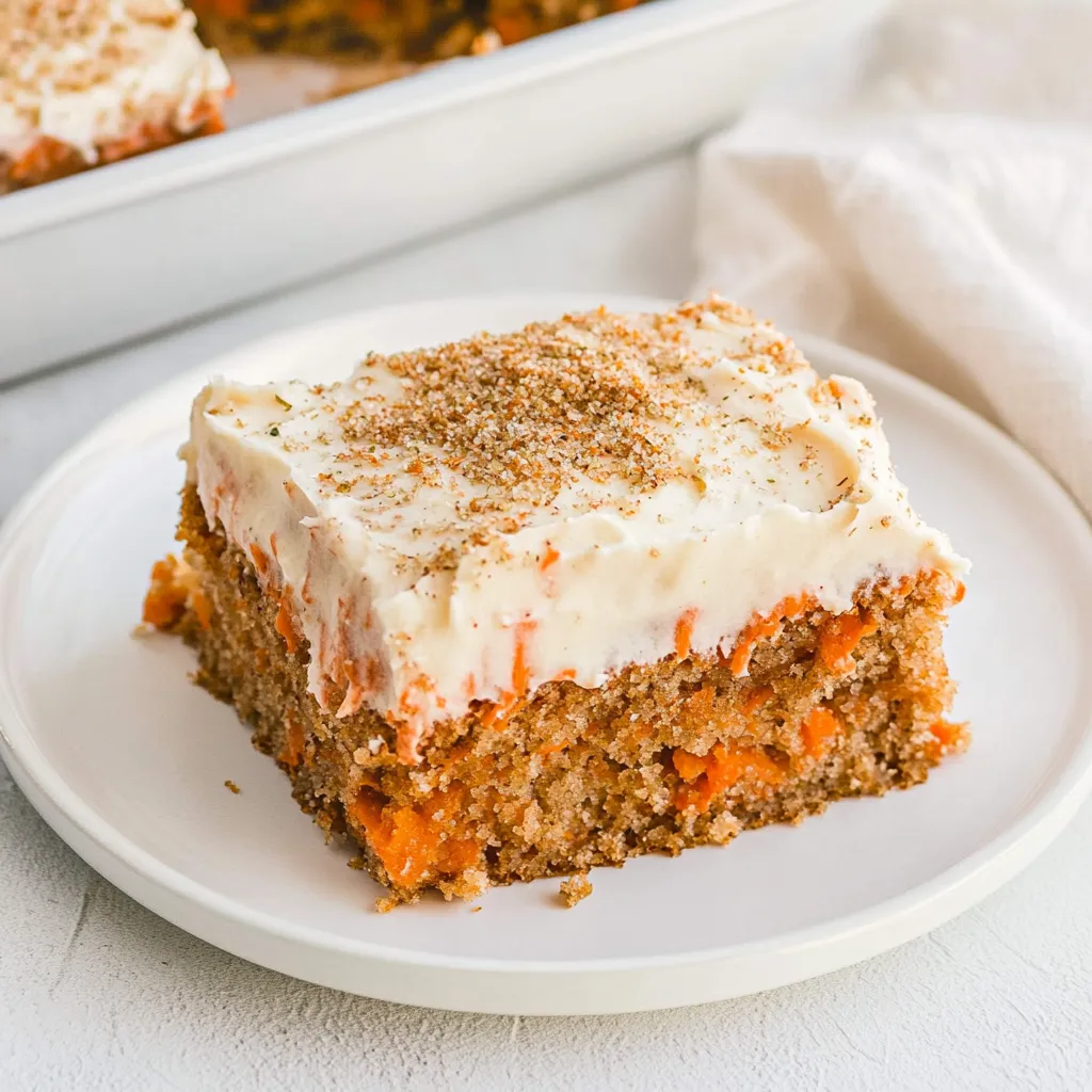 Carrot Poke Cake