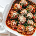 Cheese Stuffed Meatballs