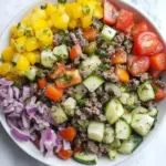 Cheeseburger Chopped Salad