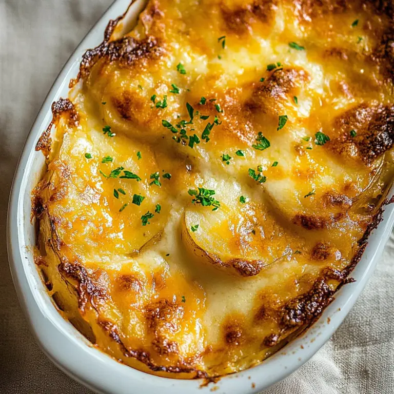 Cheesy Potato Gratin