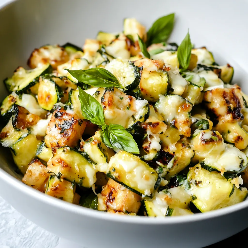 Cheesy Zucchini Stir Fry