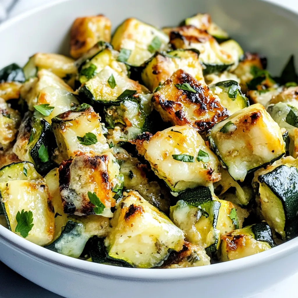 Cheesy Zucchini Stir Fry