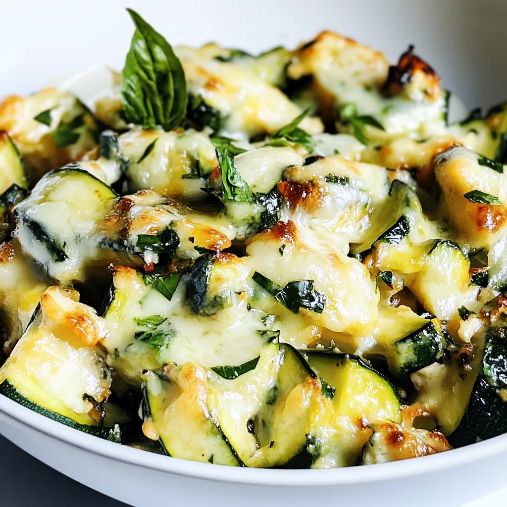 Cheesy Zucchini Stir Fry