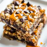 Chewy Caramel Oatmeal Bars