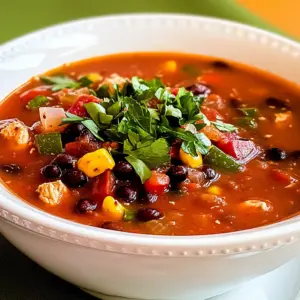 Chicken Black Bean Soup