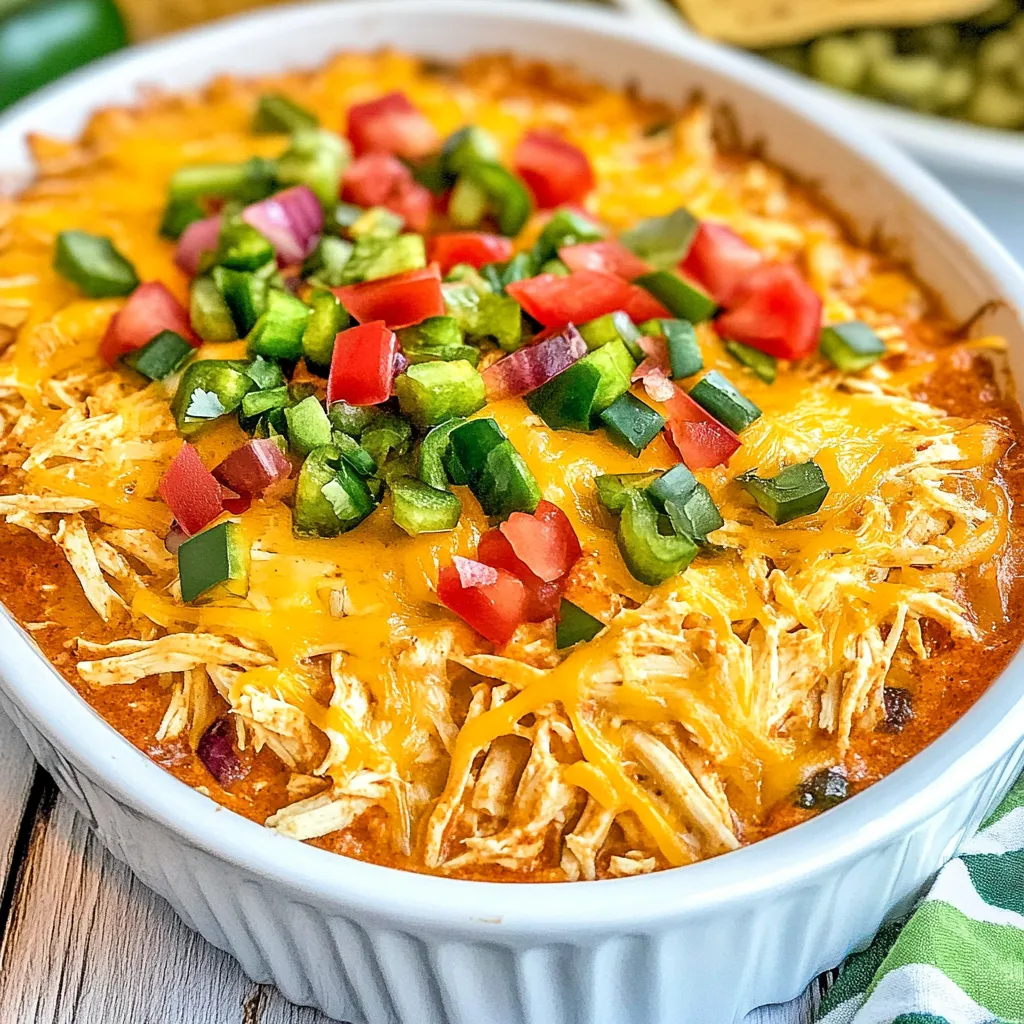 Chicken Enchilada Dip