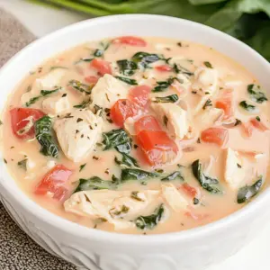 Chicken Florentine Soup