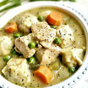 Chicken Stew with Dumplings