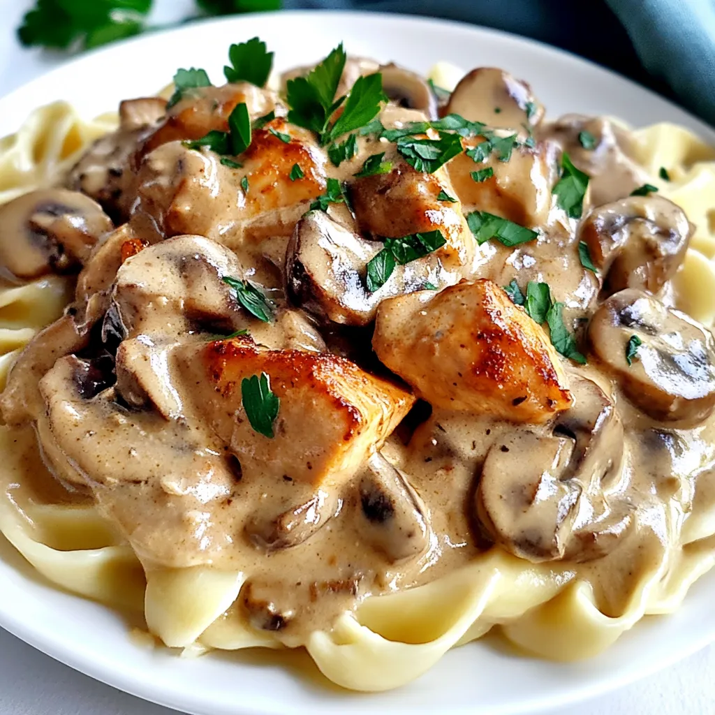 Chicken Stroganoff