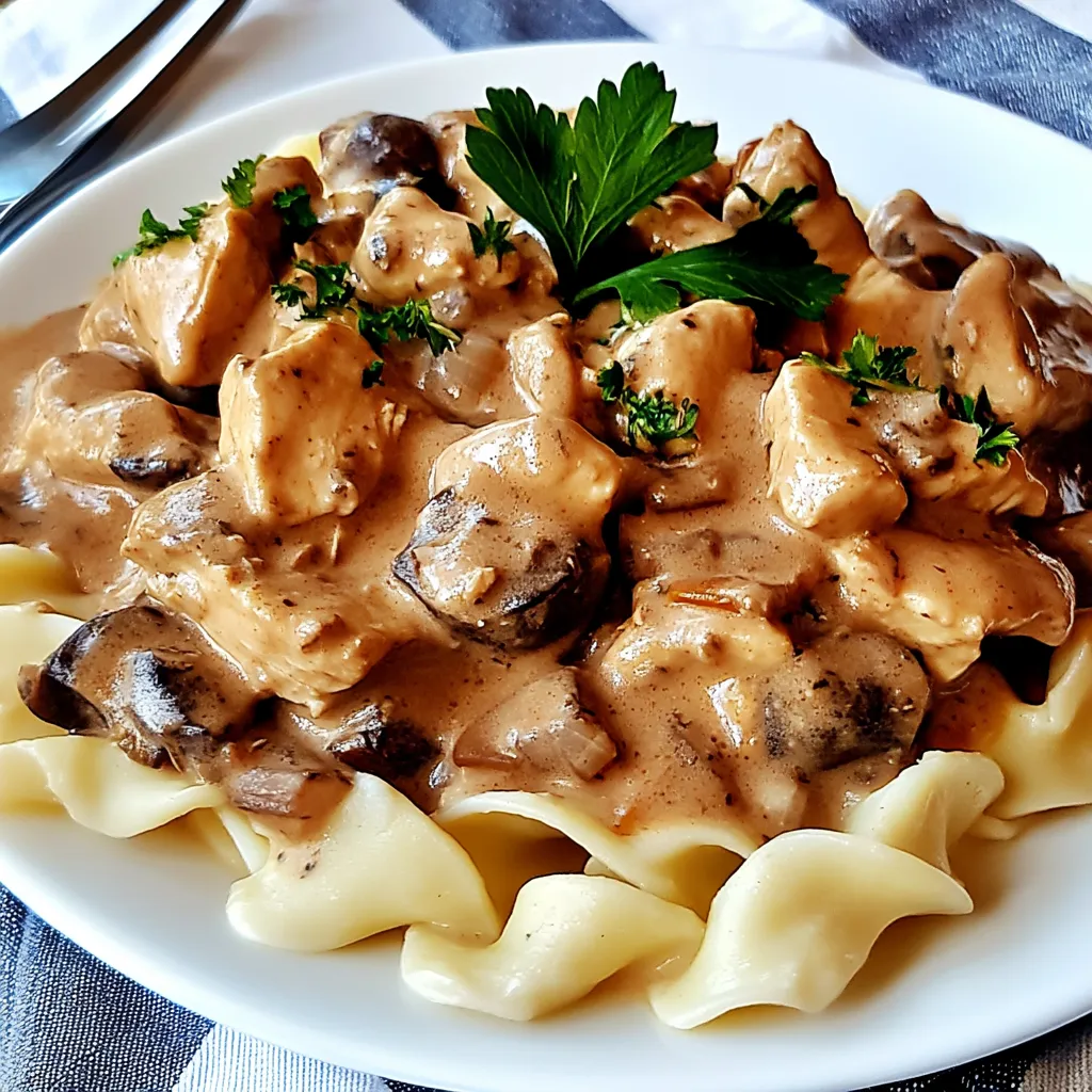 Chicken Stroganoff