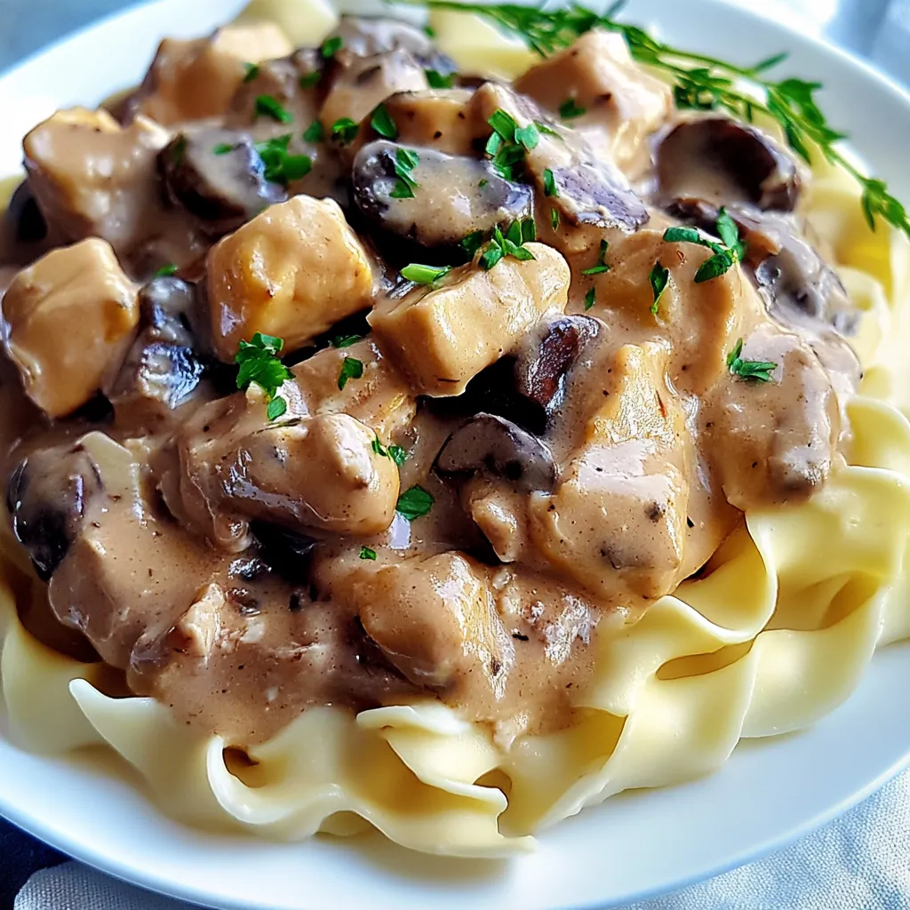 Chicken Stroganoff