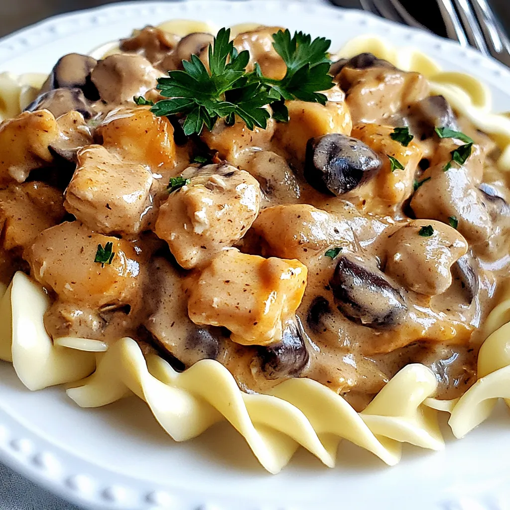 Chicken Stroganoff