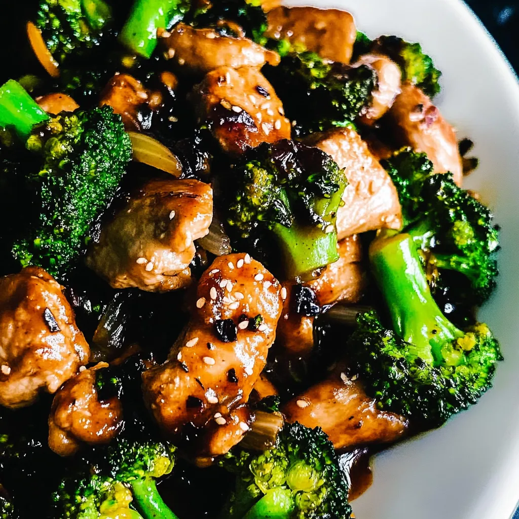 Chicken and Broccoli Stir Fry