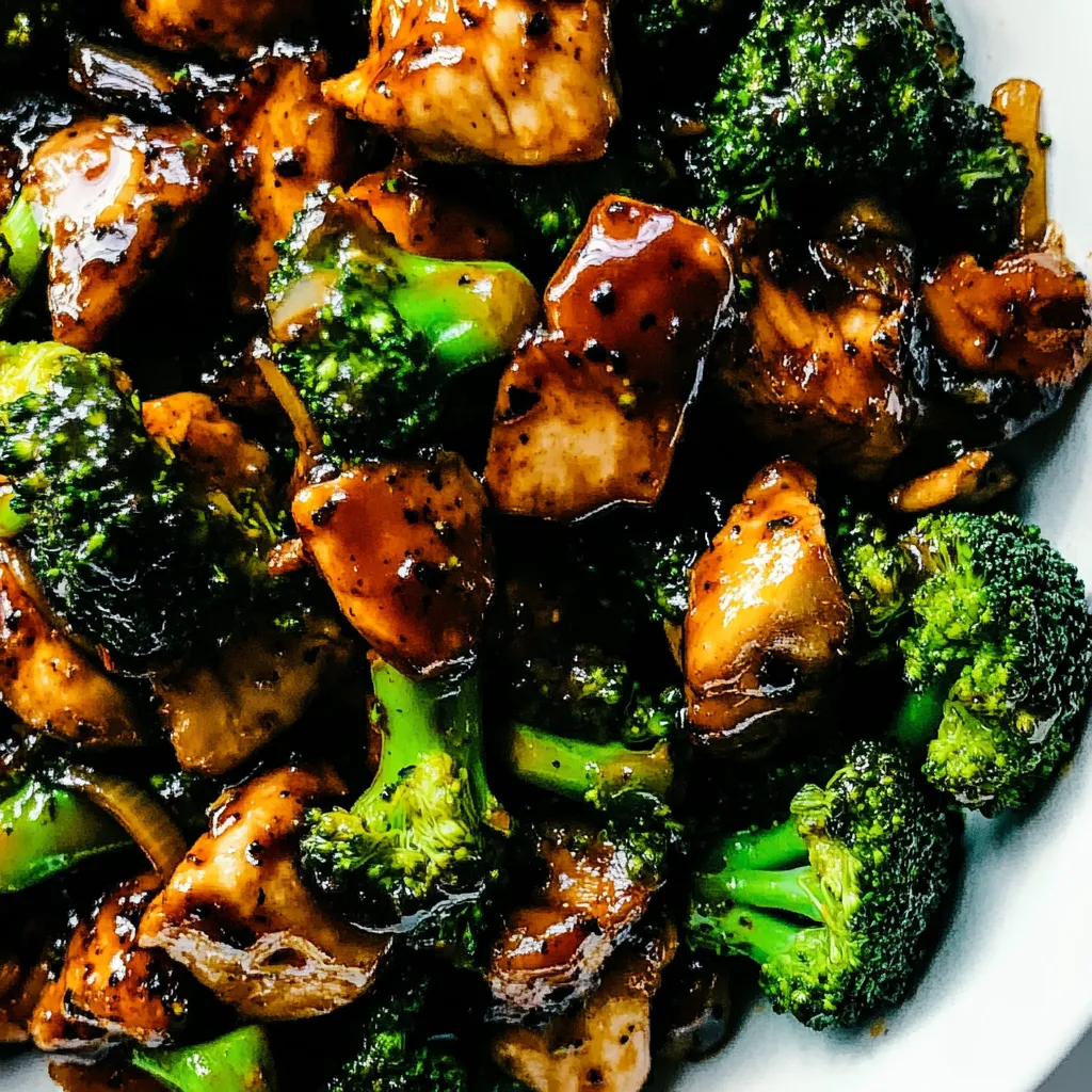 Chicken and Broccoli Stir Fry