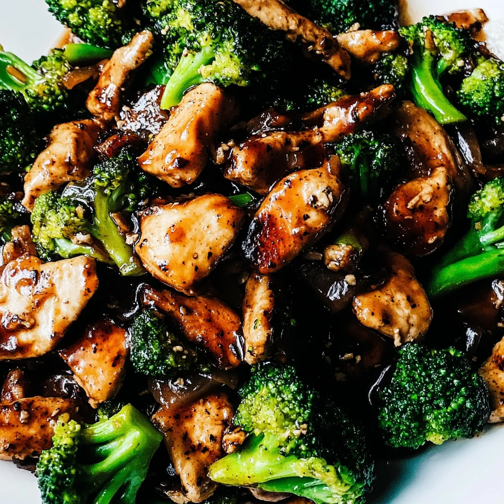 Chicken and Broccoli Stir Fry
