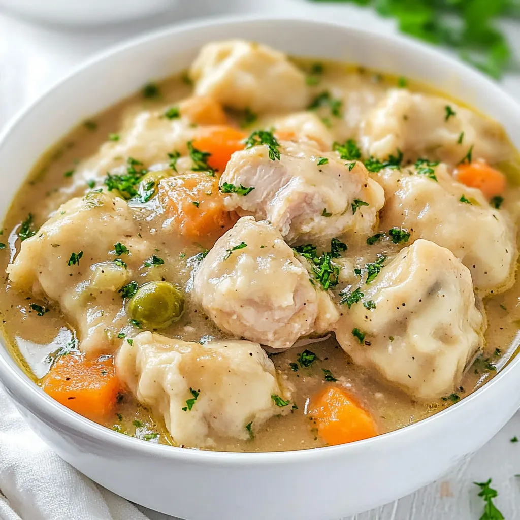 Chicken and Dumplings