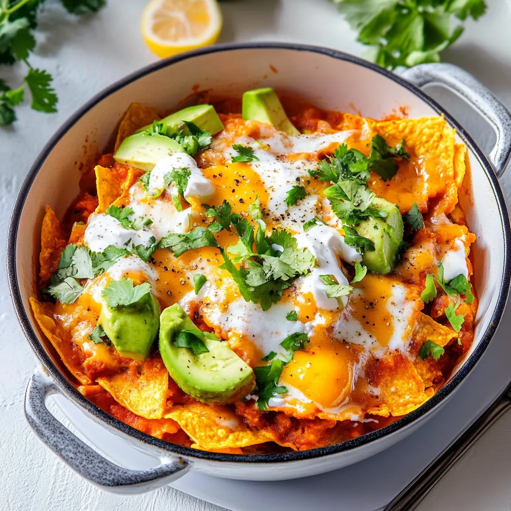 Chilaquiles Rojos