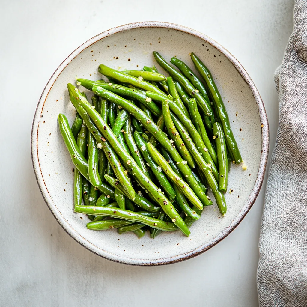 Chili Garlic Green Bean Recipe