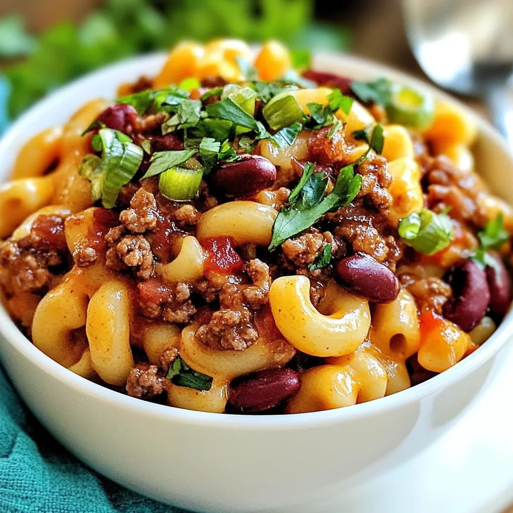 Chili Mac and Cheese