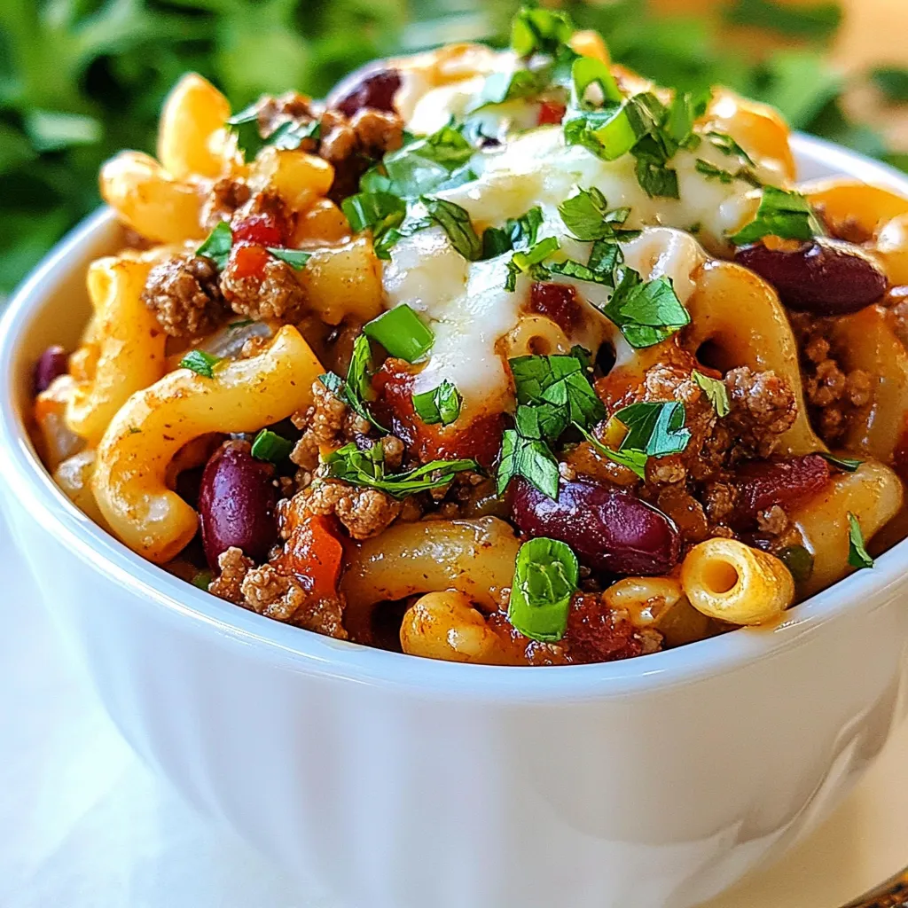 Chili Mac and Cheese