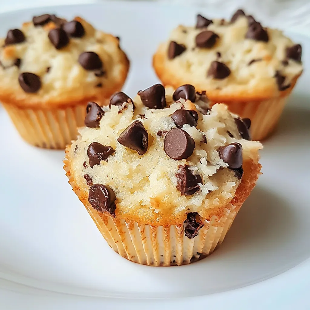 Chocolate Chip Coconut Muffins