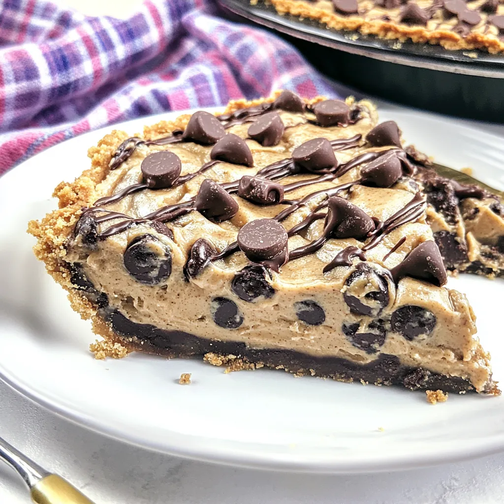 Chocolate Chip Peanut Butter Pie