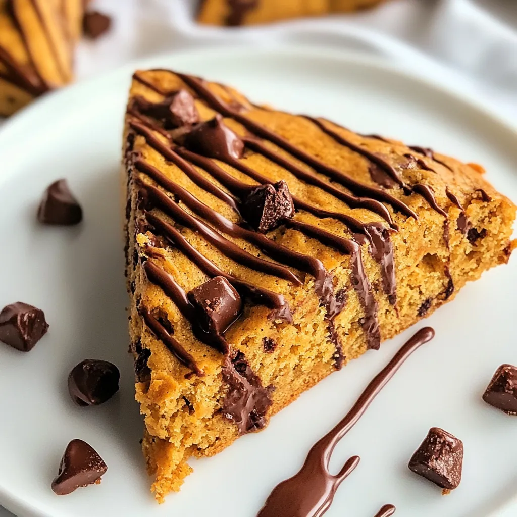 Chocolate Chunk Pumpkin Scones