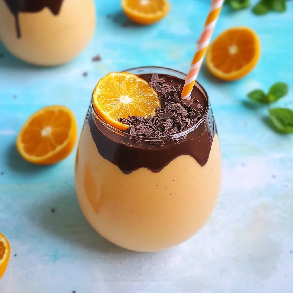 Chocolate Covered Clementine Smoothie