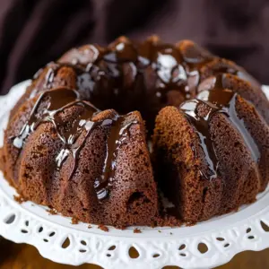 Chocolate Cream Cheese Pound Cake
