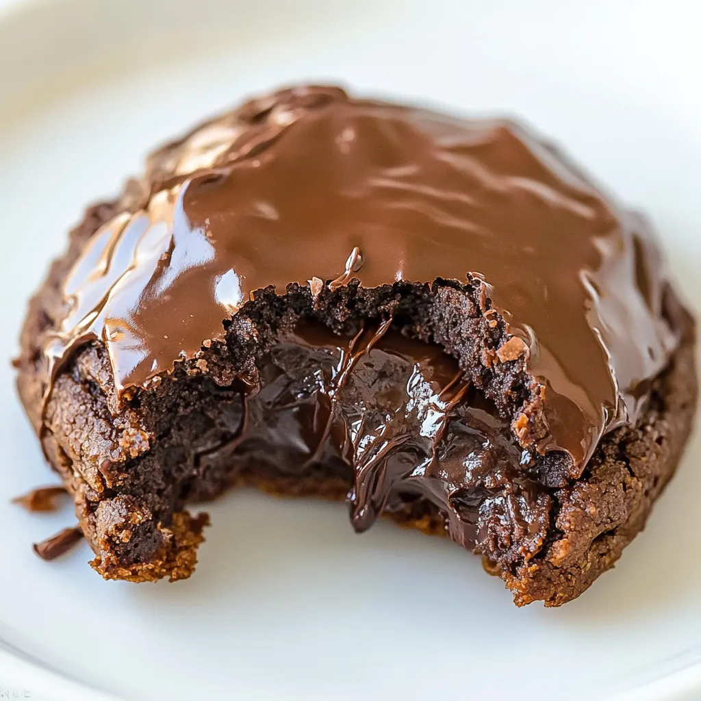 Chocolate Ganache Cookies