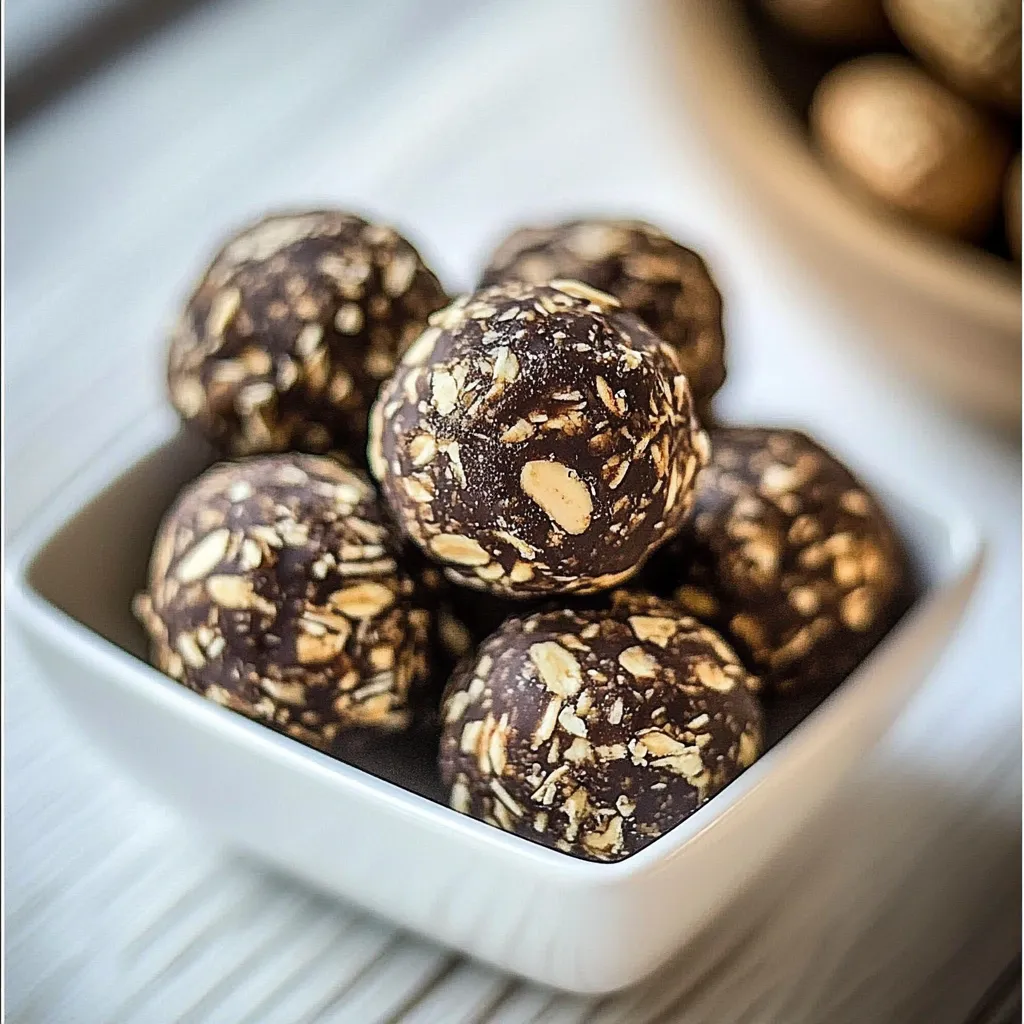 Chocolate Peanut Butter Energy Bites