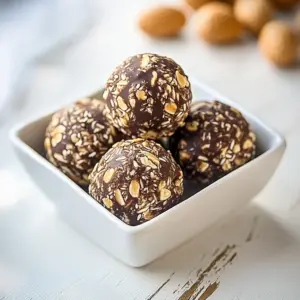 Chocolate Peanut Butter Energy Bites