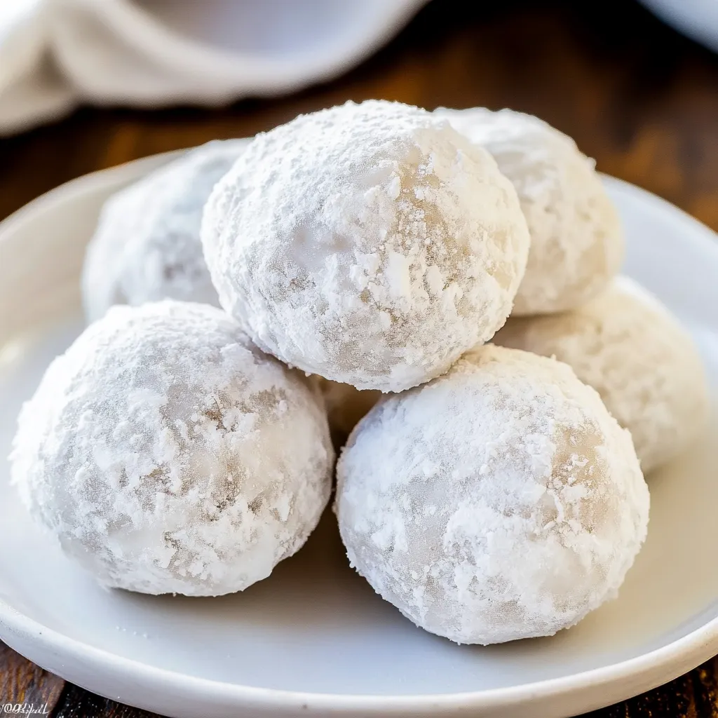 Chocolate Peanut Butter Snowballs