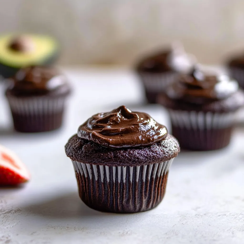 Chocolate Zucchini Cupcakes