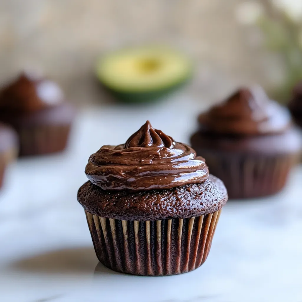 Chocolate Zucchini Cupcakes