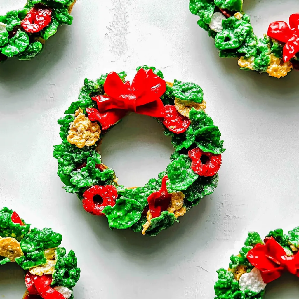 Christmas Cornflake Wreaths