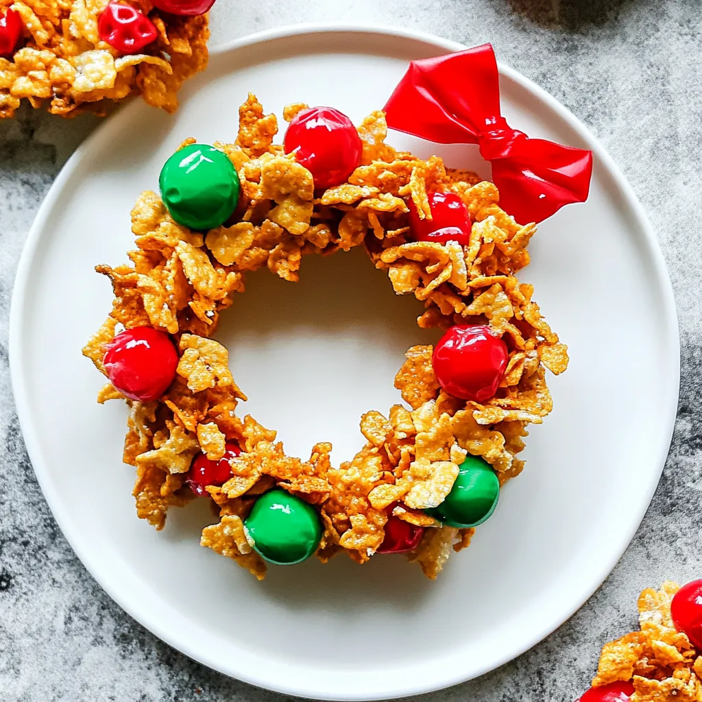Christmas Cornflake Wreaths