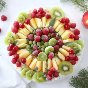 Christmas Fruit Tray