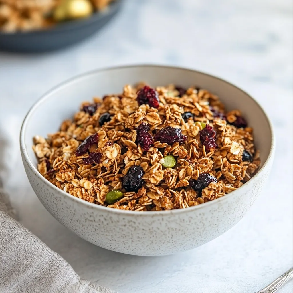 Christmas Homemade Granola
