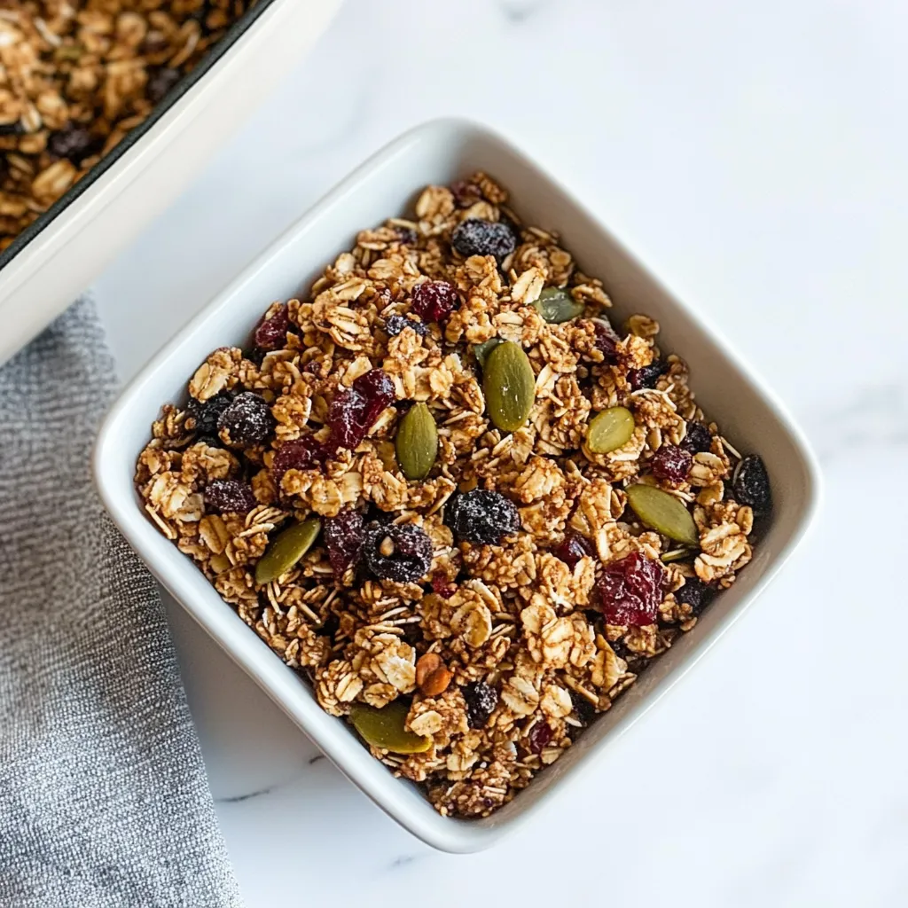 Christmas Homemade Granola