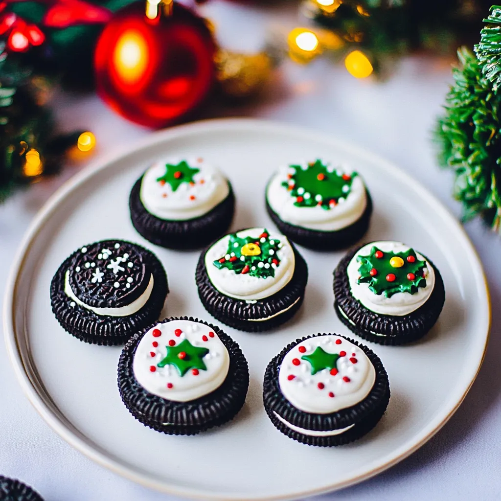 Christmas Oreos