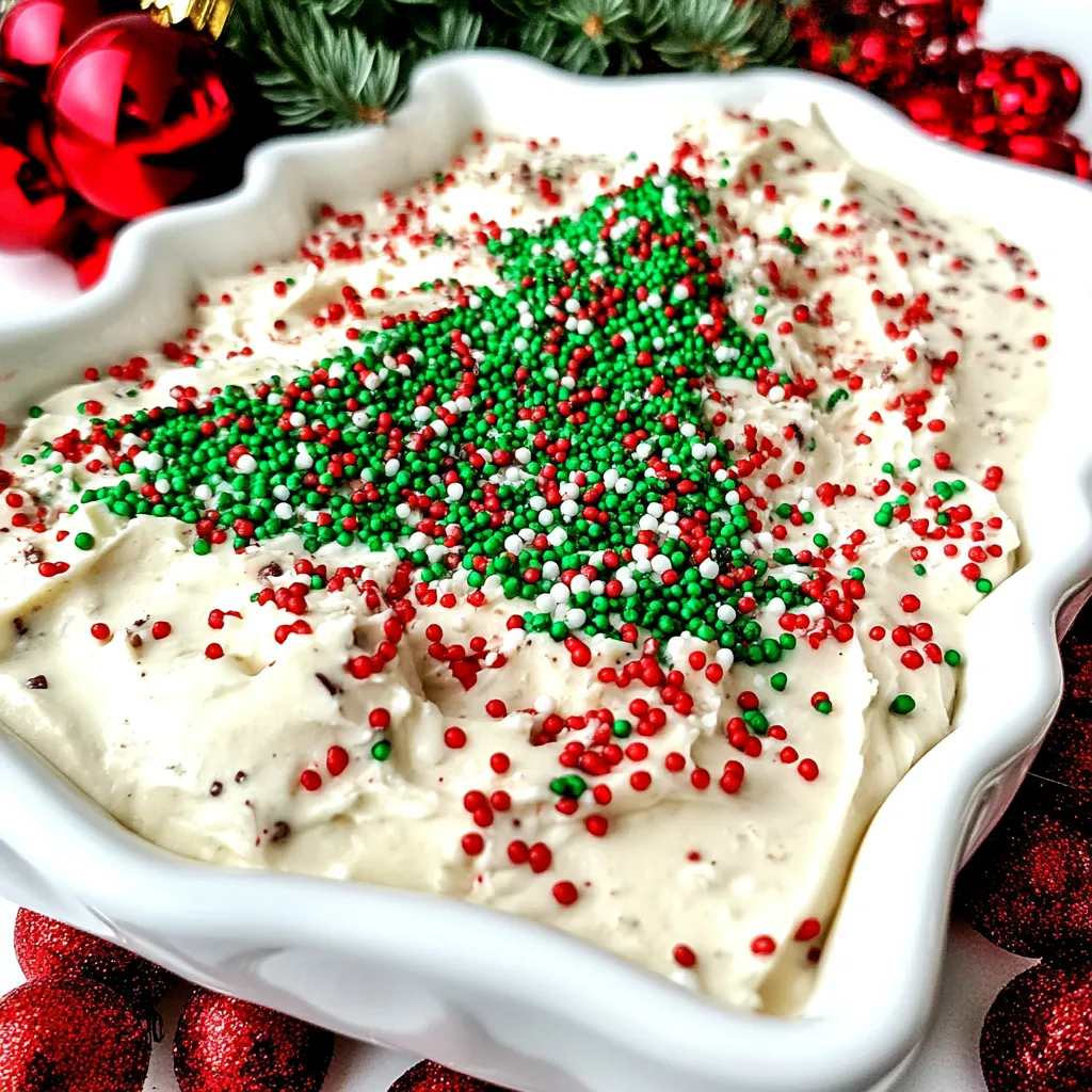 Christmas Tree Cake Dip