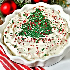 Christmas Tree Cake Dip