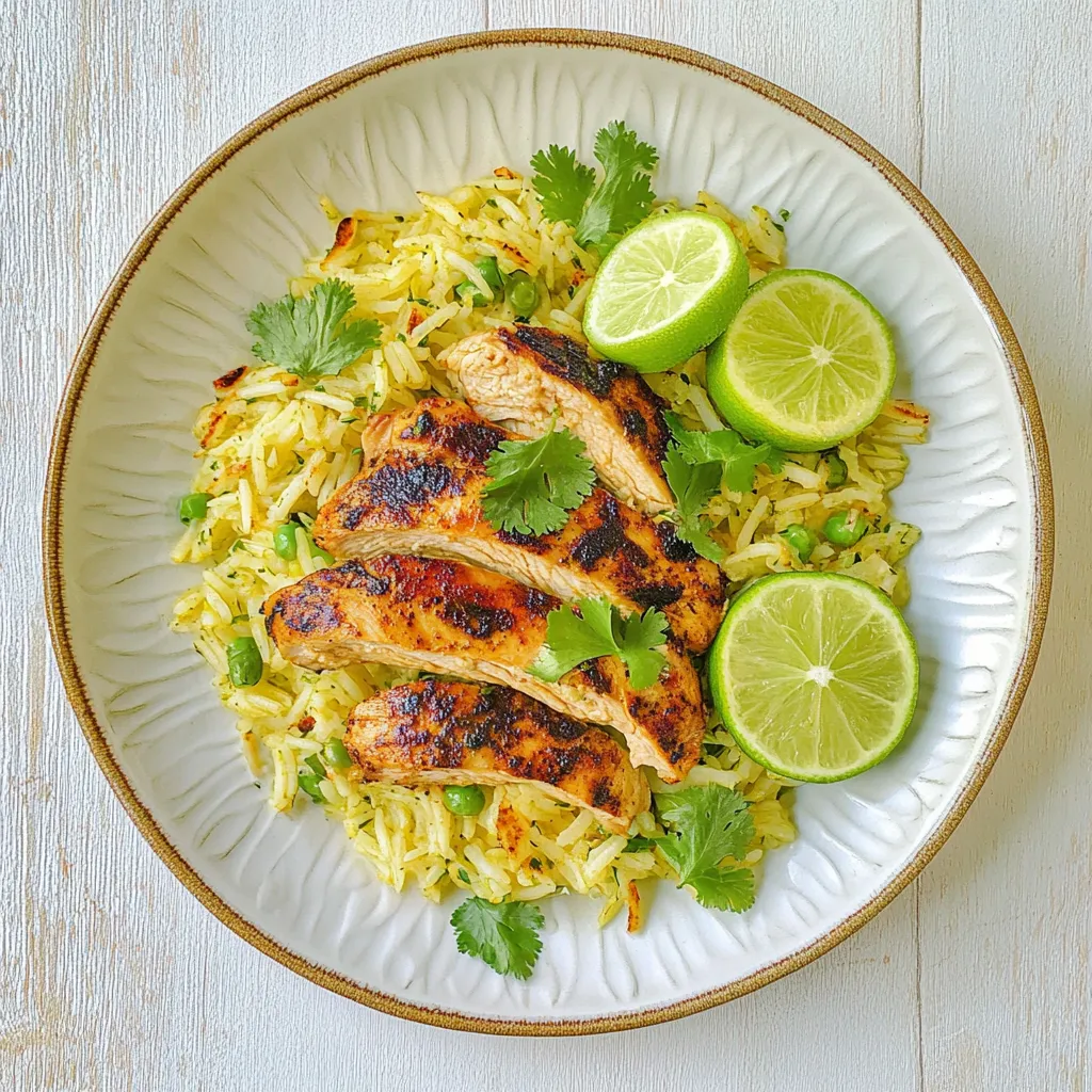 Cilantro Lime Chicken Rice